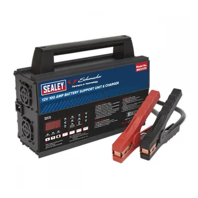 Sealey BSCU170 Schumacher® Battery Support Unit & Charger - 12V 100A