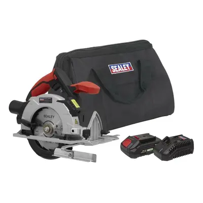 Sealey CP20VCSKIT1 Circular Saw Kit 20V 2Ah Sv20 Series Ø150Mm