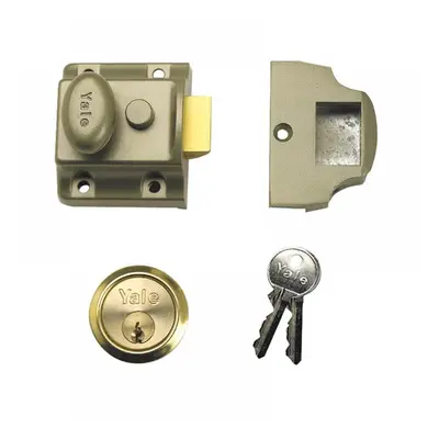 Yale Locks 630723101322 723 Deadlatch 40Mm Backset Enb Finish Box