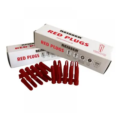 Reisser REDPLUGOUTER 5.5Mm Red Wall Plugs (Pack Of 10000)