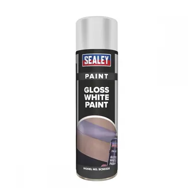 Sealey SCS032S White Gloss Paint 500Ml