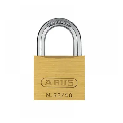 Abus Mechanical 35077 55/40Mm Brass Padlock Carded