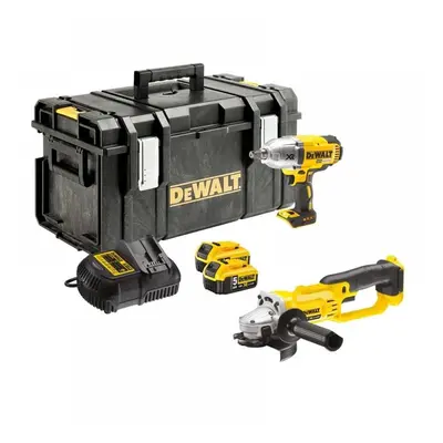 Dewalt DCK269P2-GB Dck269P2 Xr Brushless Twin Pack 18V 2 X 5.0Ah Li-Ion