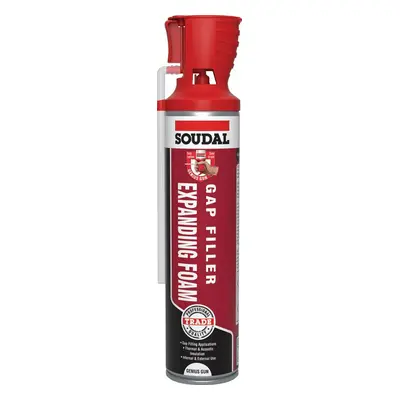 Soudal Gap Filler Expanding Foam - Genius Gun® Champagne 600Ml canister 12