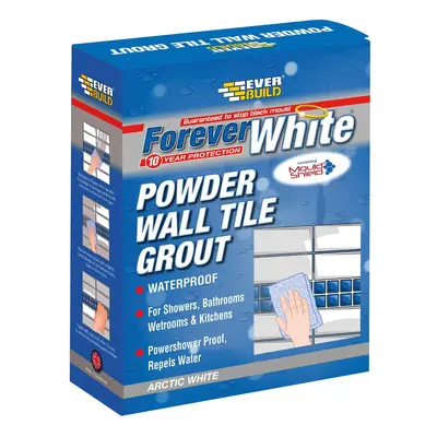 Everbuild Forever White Pow Wall Tile Grout 3Kg