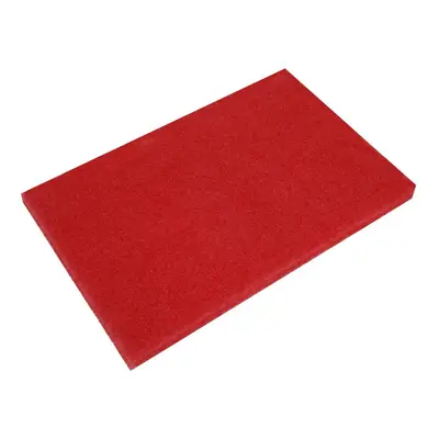 Sealey RBP1218 Red Buffing Pads 12 X 18 X 1in - Pack Of 5