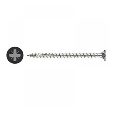 Reisser 8221S210500604 Cutter Csk Pozi Bzp Woodscrew 5.0 X 60Mm Cp (Box Of 200)