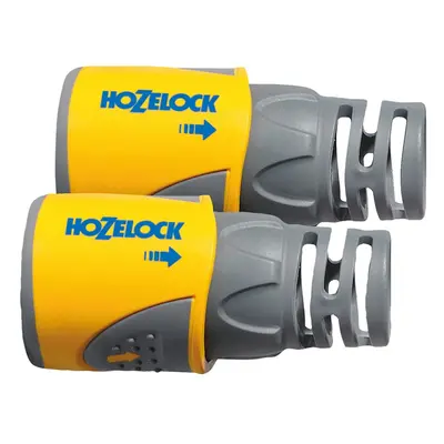 Hozelock 100-000-518 2050 Hose End Connector Plus For 12.5-15Mm (1/2-5/8In) Hose (Twin Pack)