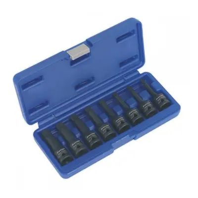 Sealey AK5602 Impact Trx-Star* Socket Bit Set 8Pc 1/2inSq Drive