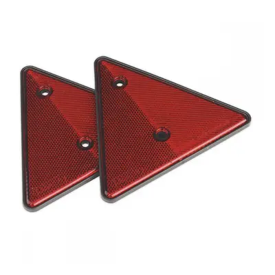 Sealey TB17 Rear Reflective Red Triangle Pack Of 2