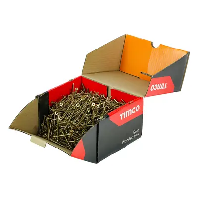 Timco 50060SOLOIND Solo Woodscrew Industry Pack 5.0 X 60 Box 1000