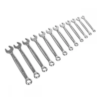 Sealey AK63921 Combination Spanner Set 12Pc Lock-On™ 6Pt - Metric