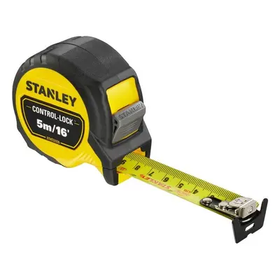 Stanley® STHT37235-5 Control-Lock™ Pocket Tape 5M/16Ft (Width 25Mm)