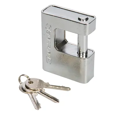 Silverline 380651 Close Armoured Shutter Lock Padlock 80Mm Each 1