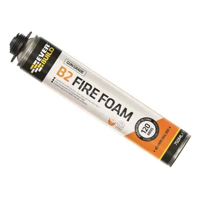 Everbuild Sika 488718 Fire Foam B2 Gun Grade Aerosol 750Ml