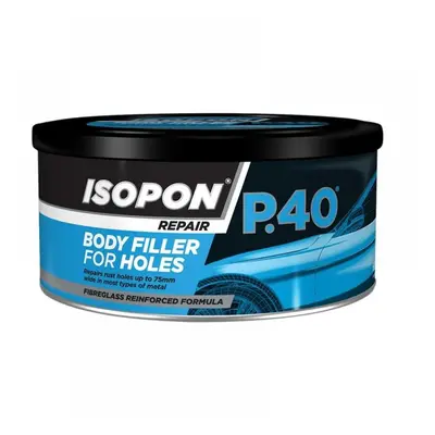 U-Pol P40/1 P.40 Body Filler For Holes Tin 600Ml