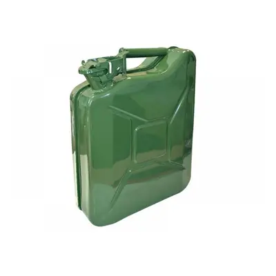 Faithfull Green Steel Jerry Can 10 Litre