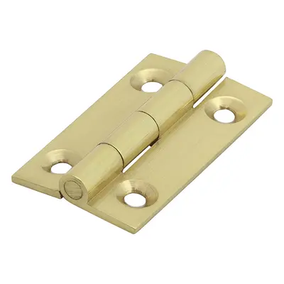 Timco 234789 Solid Drawn Hinge - Solid Brass - Polished Brass 38 X 22