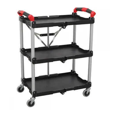 Sealey CX314 Folding Workshop Trolley 3-Level