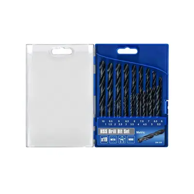 Faithfull 50203 Hss Jobber Drill Bit Set 13 Piece (1.5-6.5Mm)