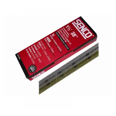 Senco DA17EAB Chisel Smooth Brad Nails Galvanised 15G X 38Mm (Pack 4000)