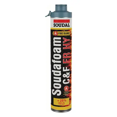 Soudal Soudafoam® Fr High Yield Click & Fix®* Pink 750Ml canister 50