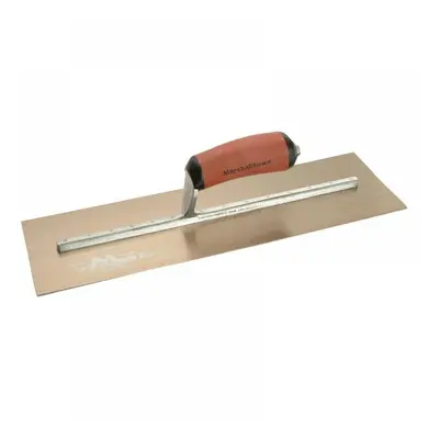 Marshalltown MPB165GSD Mpb165Gsd Pre-Worn Permashape® Finishing Gold S/S Trowel Durasoft® 16 X 5