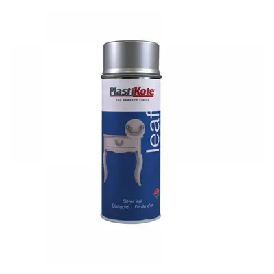 Plastikote 027111 Leaf Spray Silver 400Ml