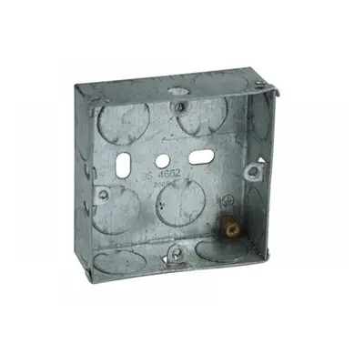 Axiom Electrical MB116 Metal Switch Box 16Mm (Pack 20)