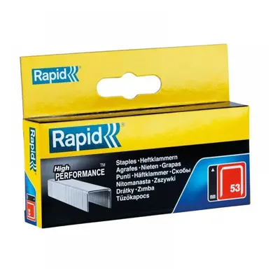 Rapid 11858825 53/10B 10Mm Galvanised Staples (Box 2500)