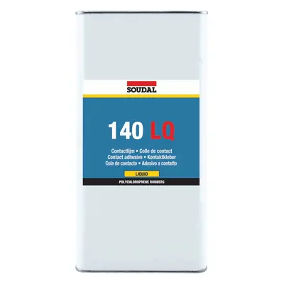 Soudal Contact Adhesive 140 Lq Liquid Yellow 5L tin 1