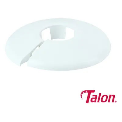 Talon TALPC2210 Pipe Collar - White - Pc2210 22Mm Bag 10