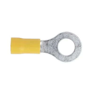 Sealey YT20 Easy-Entry Ring Terminal Ø8.4Mm (5/16in) Yellow Pack Of 100