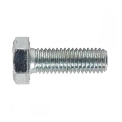 Sealey SS1235 Ht Setscrew M12 X 35Mm 8.8 Zinc Pack Of 25