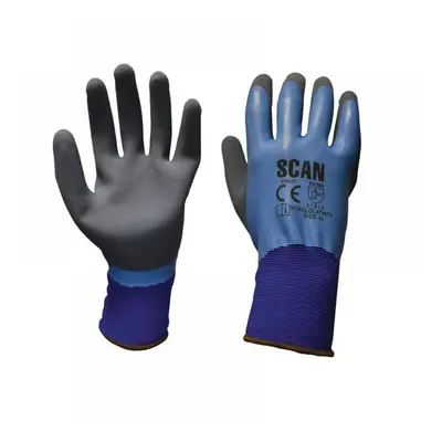 Scan 2ARK64L-36 Waterproof Latex Gloves - Xl (Size 10)