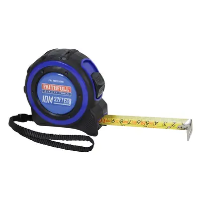 Faithfull Trade Tape Measure 10M/33Ft (Width 25Mm)