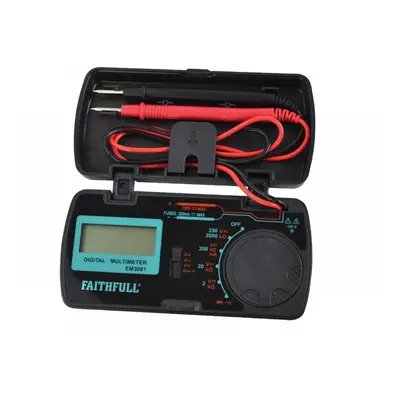 Faithfull EM3081 Pocket Portable Multimeter