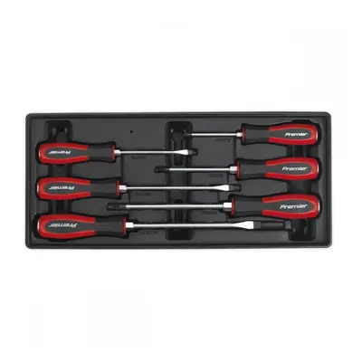 Sealey TBT29 Tool Tray With Hammer-Thru Screwdriver Set 6Pc