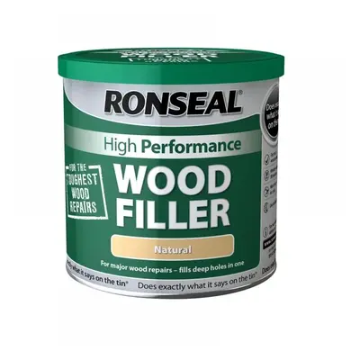 Ronseal 32287 High-Performance Wood Filler Natural 1Kg