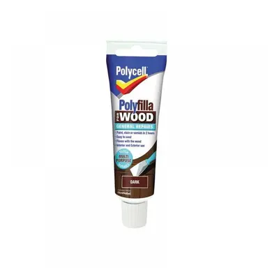 Polycell 5207189 Polyfilla For Wood General Repairs Tube Dark 330G