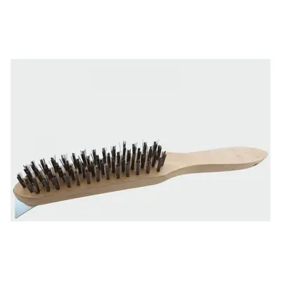 Timco 4SSBHD Scratch Brush With Scraper - Stainless Steel 4 Rows Unit 1