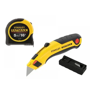 Stanley® FMHT43257-0 Fatmax® Triple Pack - Tape Retractable Knife And Blades