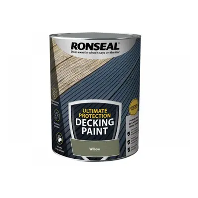 Ronseal 39163 Ultimate Protection Decking Paint Willow 5 Litre