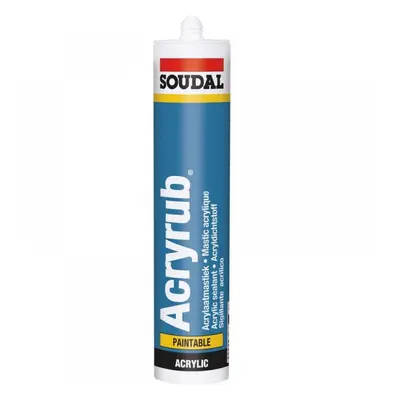 Soudal Acryrub® Black 310Ml cartridge 15