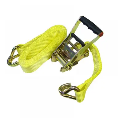 Faithfull Ratchet Tie-Down 5M X 50Mm Trucker Breaking Strain 4000Kg