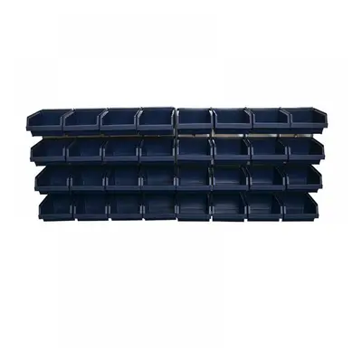 Raaco 139182 Bin Wall Panel With 32 Bins