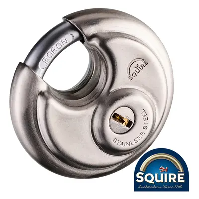 Squire SQR701003 Stainless Steel Disc Padlock - Dcl1 70Mm Blister Pack 1