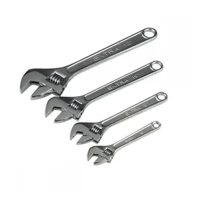 Sealey S0449 Adjustable Wrench Set 4Pc 150 200 250 & 300Mm