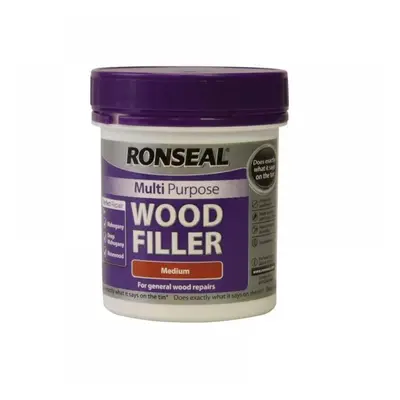 Ronseal 34737 Multipurpose Wood Filler Tub Medium 250G