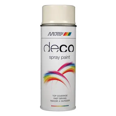 Motip® 01696 Deco Spray Paint High Gloss Ral 9002 Grey White 400Ml